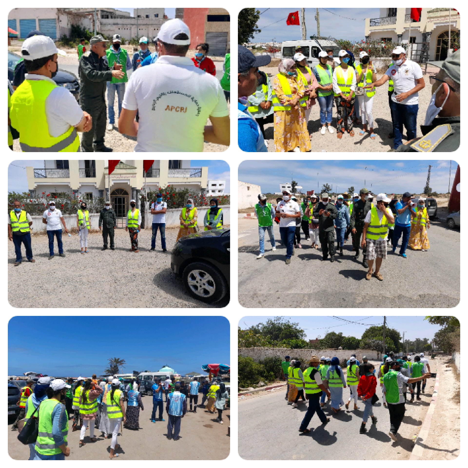 المجتمع المدني متجند للتوعية والتحسيس بسيدي علي بنحمدوش