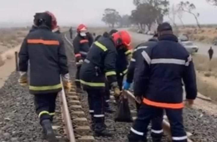 قطار يحول جثة طفل الى اشلاء نواحي سطات