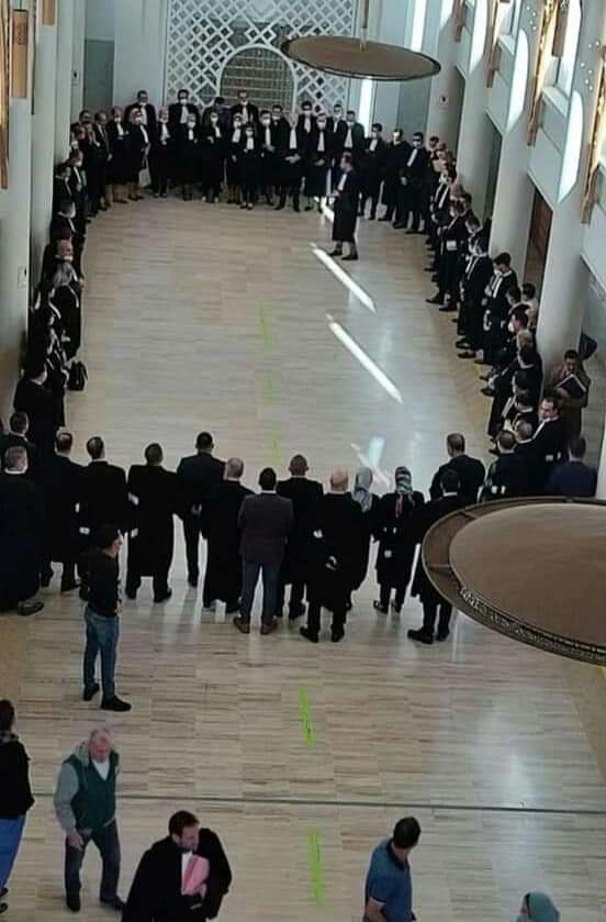 احتجاجات متواصلة  للمحامين بالمغرب