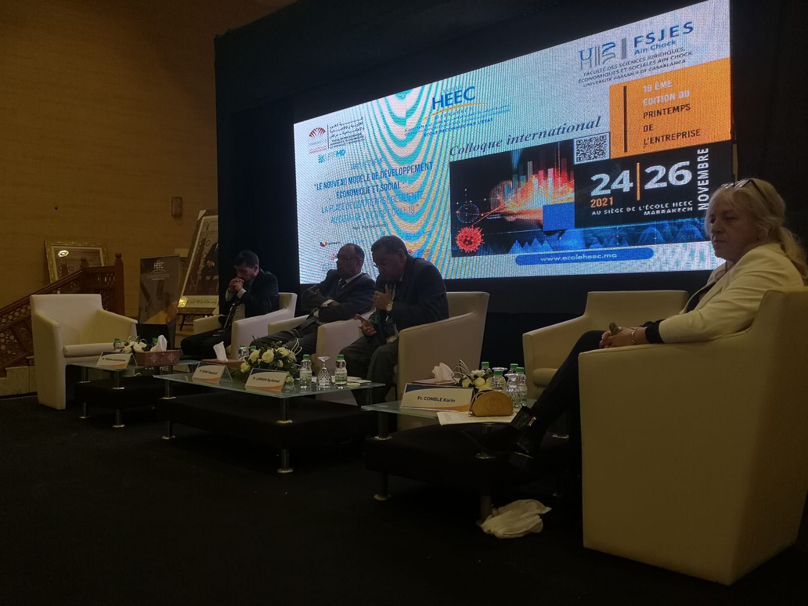 ندوة مراكش الدولية حول النموذج التنموي الإقتصادي والإجتماعي تتواصل…