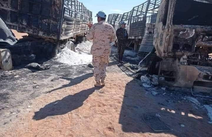 الأمم المتحدة تؤكد أن حادث الشاحنات الجزائرية وقع بالقرب من بئر لحلو