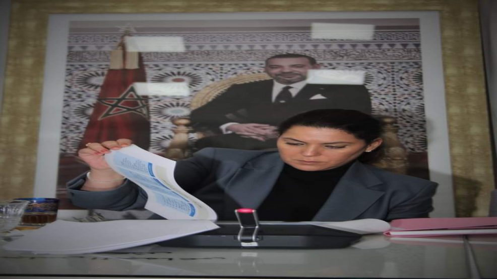 عمدة مدينة  مراكش المنصوري تعقد  اجتماعا بقصر بلدية مراكش