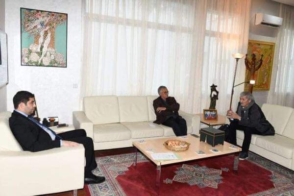 وزير الشباب والثقافة والتواصل  يستقبل  الإخوان ميگري