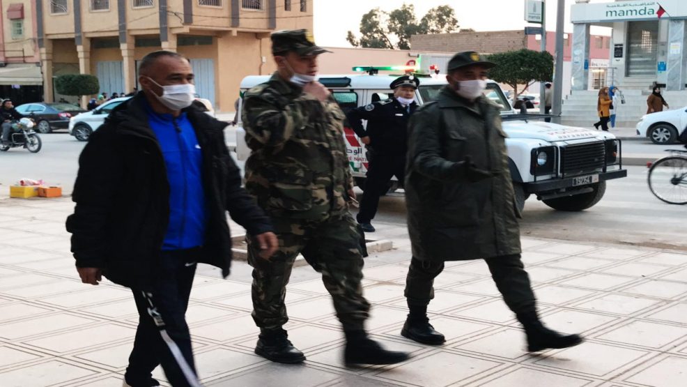 الراشدية: حملة توعوية تحسيسية من الوقاية بفيروس كورونا