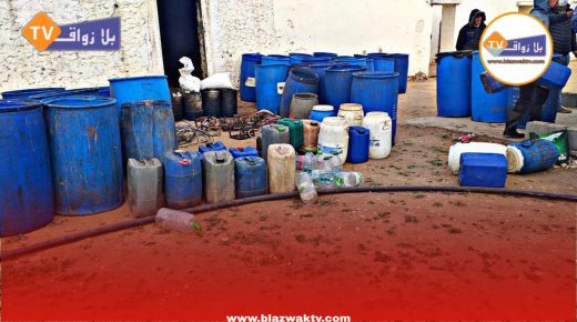 عناصر الشرطة القضائية بازمور تطيح بعنصرين مشتبهين في اعداد ورشة لتقطير وترويج الماحيا