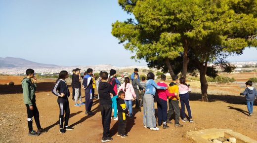 نشاط تربوي للكشفية الحسنية المغربية فرع الناظور – الريف الكبير
