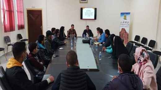 اجتماع  بأملن دائرة تافراوت لتقديم برنامج عمل لتنمية الجماعة