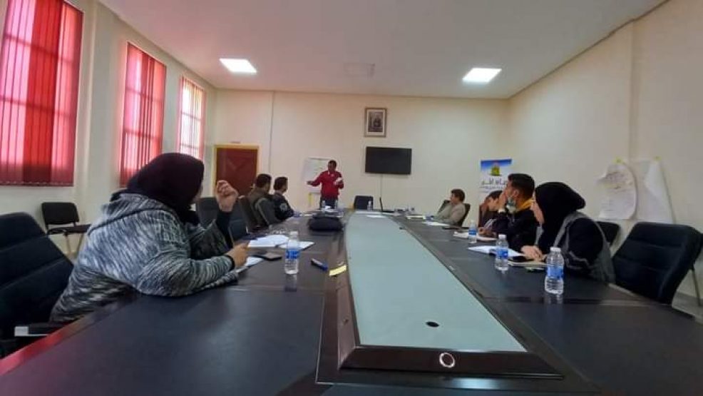 ورشة تكوينية لفريق التنشيط بجماعة أملن اقليم تزنيت
