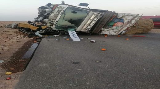 مصرع ثلات اشخاص في حادثة سير ضواحي طانطان