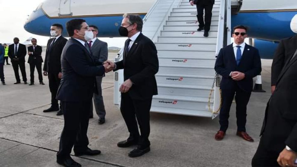 كاتب الدولة الأمريكي “أنتوني بلينكن ” يحل بالمغرب