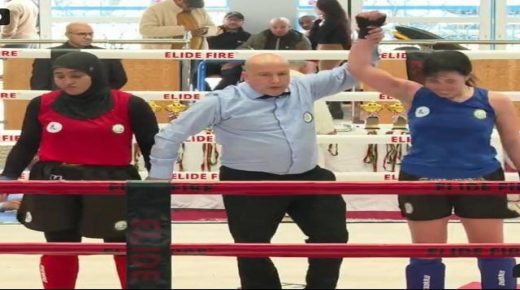 زينة الجرومي بطلة المغرب في المواي طاي