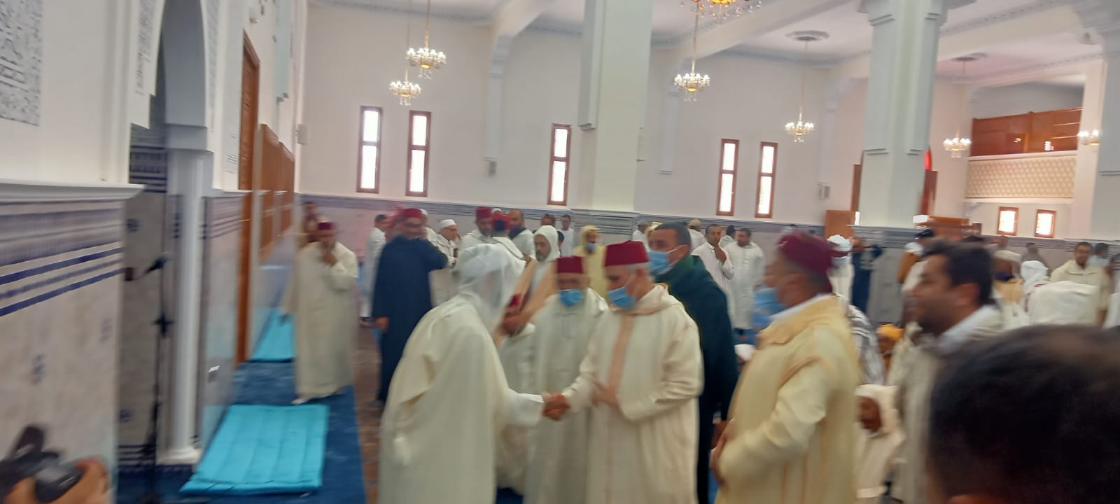 ميراللفت :عامل إقليم سيدي افني يشرف على افتتاح مسجد الرحمان