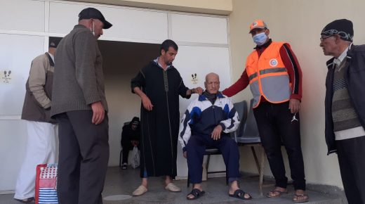 المهارزة الساحل : إنقاذ مسن من منزل آيل للسقوط و إيوائه بمركز اﻻسعاف اﻻجتماعي بالجديدة