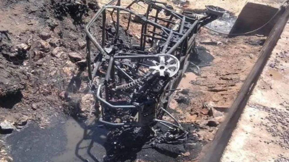 احتراق ثلاثة سياح فرنسيين في حادثة سير ضواحي تازناخت ورزازات