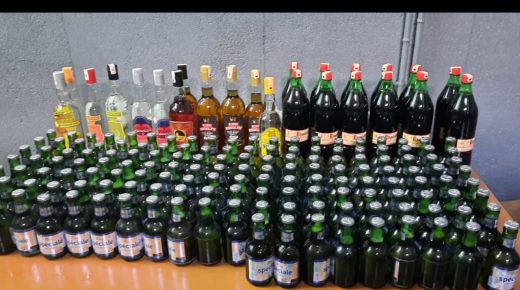 امن وجدة يلقي القبظ على احد دوي السوابق متهم بترويج الخمور