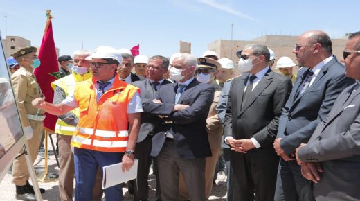 ٱيت الطالب يتفقد مشاريع صحية بجهة العيون الساقية الحمراء