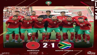 المنتخب الوطني لكرة القدم يفوز على جنوب إفريقيا في مستهل تصفيات كأس امم إفريقيا لكرة القدم