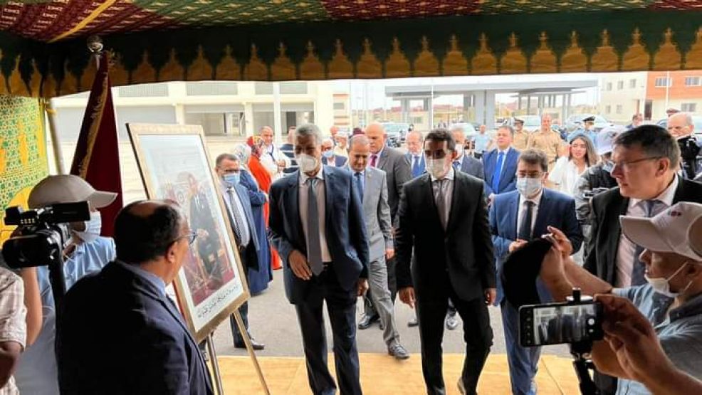 وزير الفلاحة وعامل إقليم الجديدة في زيارة لمشاريع تنموية فلاحية