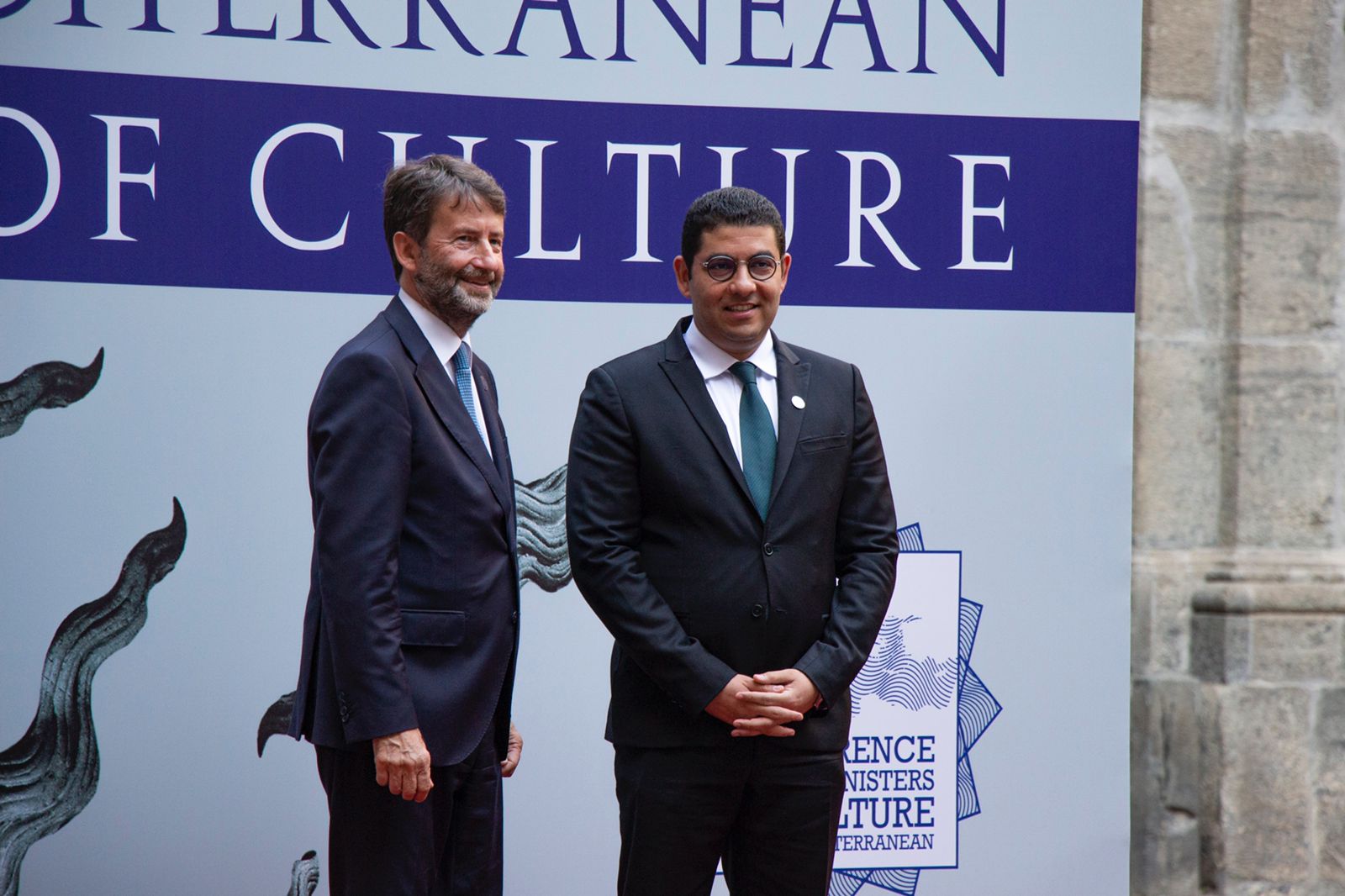 بنسعيد يشارك في اجتماع وزراء الثقافة للمنطقة الأورو متوسطية ويلتقي نظيره الإيطالي ووزير خارجية إيطاليا