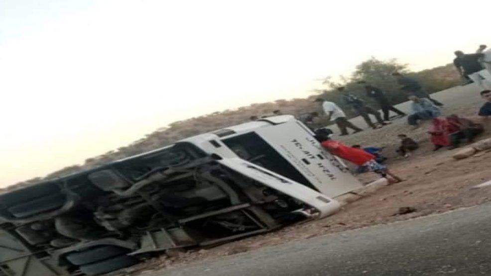 انقلاب حافلة نواحي الصويرة يخلف ضحيتين واكثر من 25 جريح