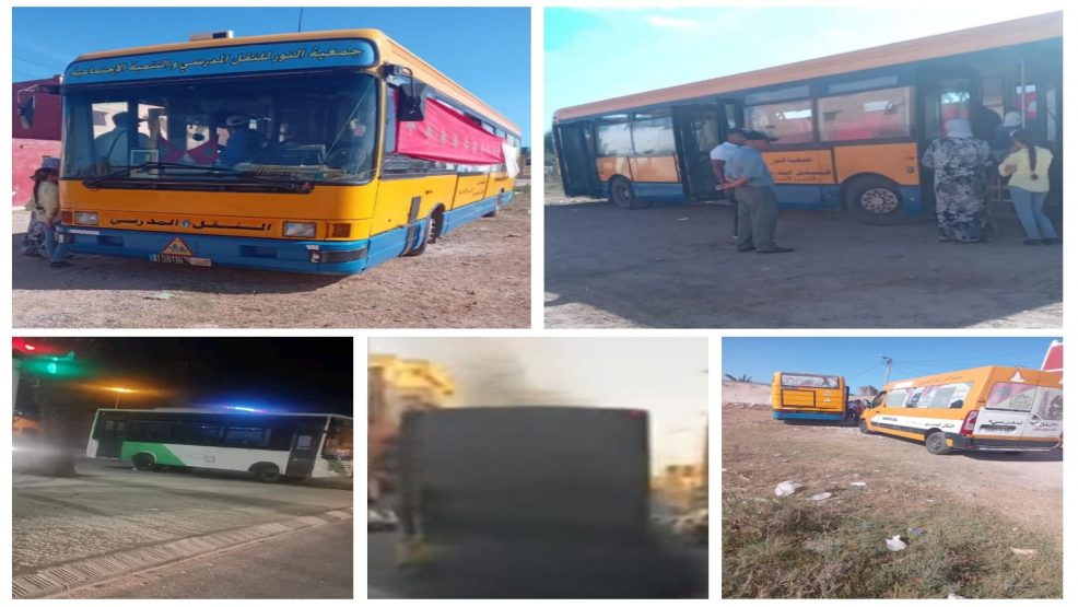 النقل المدرسي بسيدي علي بنحمدوش يثير المزيد من السخط