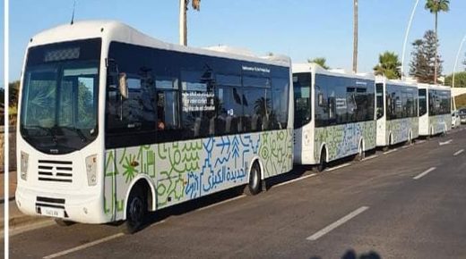 حافلات جديدة تعزز الأسطول المهترىء للنقل الحضري باقليم الجديدة