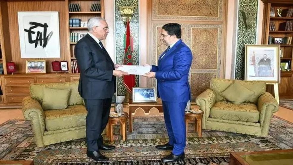 بوريطا يستقبل وزير العدل الجزائري