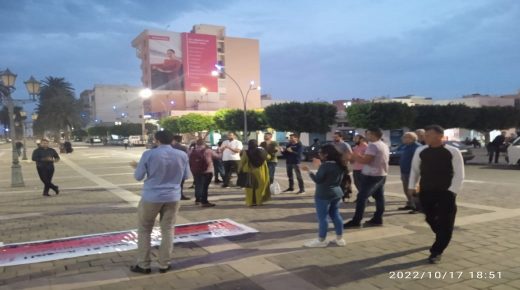 عودة الاحتجاجات إلى مدينة الناظور