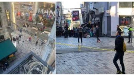 تركيا.. 6 قتلى وعشرات الجرحى بانفجار شارع الاستقلال في اسطنبول