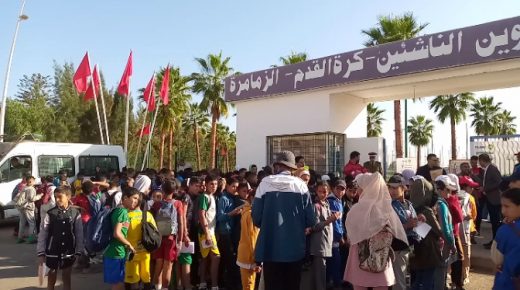 مركز تكوين الناشئين لكرة القدم بالزمامرة يحتضن قافلة “مواهب كروية” بإقليم سيدي بنور