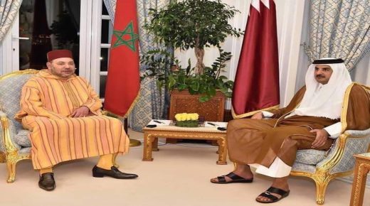 جلالة الملك يهنئ أمير دولة قطر بمناسبة العيد الوطني لبلاده