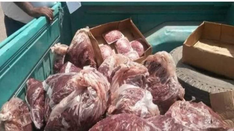 حجز 120 كليوغرام من اللحوم الفاسدة بمحل جزارة  فنان مشهور بمراكش