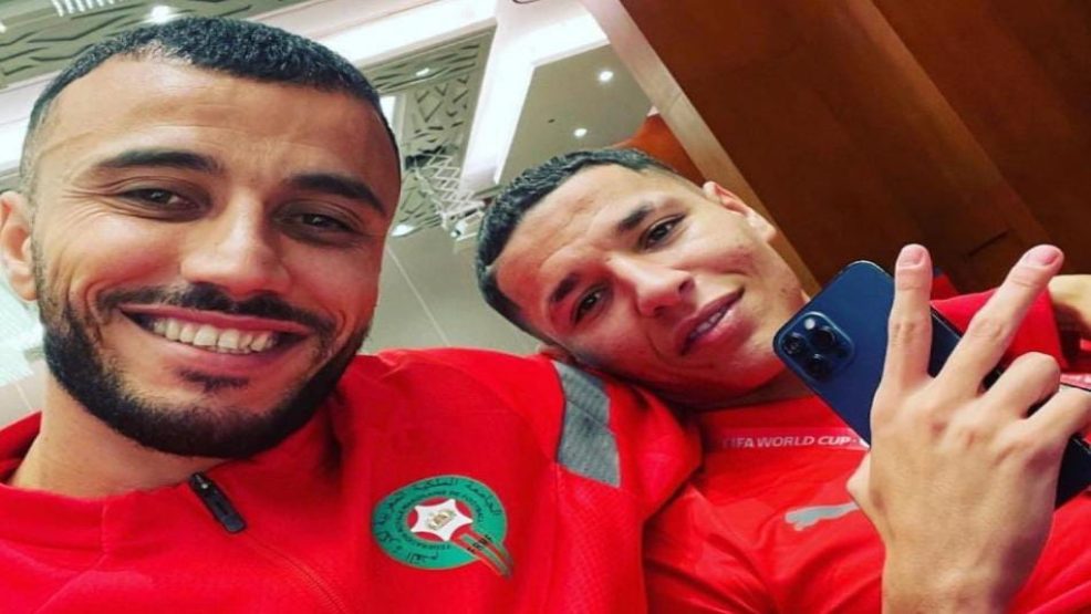 اللاعب أمين حاريت يلتحق بالمنتخب الوطني بقطر