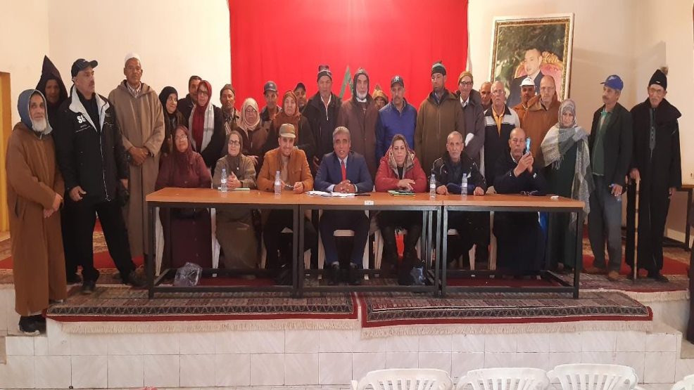 جمعية السلام للتنمية الاجتماعية بسيدي بنور  تجدد الثقة في رئيسها حسن الحاتمي