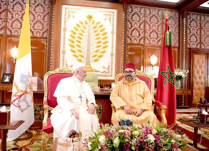 برقية تعزية ومواساة من امير المومنين للبابا فرانسيس