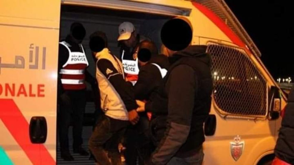 شرطة الجديدة توقف رجل مسن وبحوزته ثلاتة صفائح من الشيرا