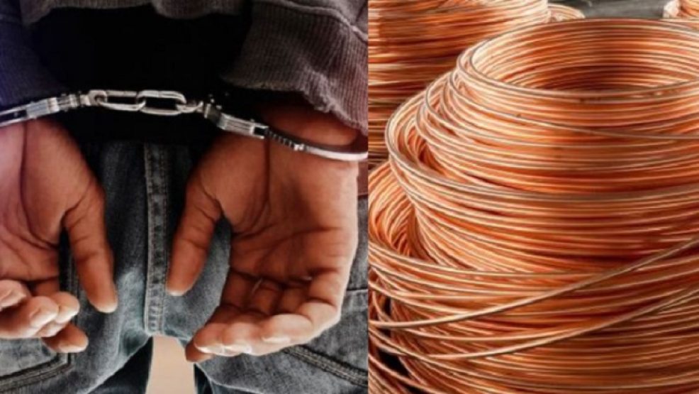 امن مراكش يوقف  كهربائي متورط في سرقة الاسلاك النحاسية وبيعها لصاحب محل بيع وشراء المتلاشيات