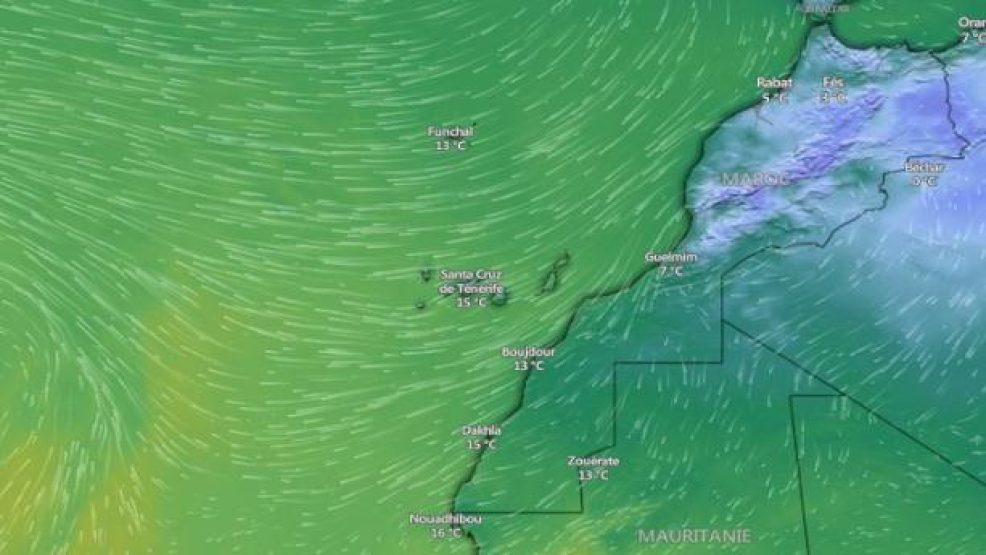 تساقطات مطرية و ثلجية هامة في طريقها إلى المغرب