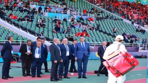 حموشي يقوم بزيارة ميدانية للمركب الرياضي الأمير مولاي عبد الله بالرباط