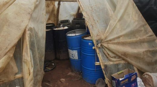 درك مراكش يحجز 45 طن من مسكر “الماحيا” باولاد حسون