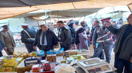 حملات ميدانية لمراقبة الأسعار بسوق “السبت” بجماعة الترابية أيت إيكو إقليم الخميسات