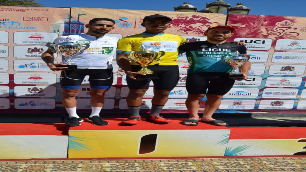 القميص الاصفر  من نصيب بدادو في أولى مراحل طواف جهة مراكش أسفي