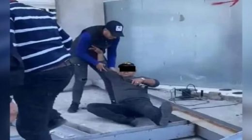 تعرض قائد لاعتداء شنيع أثناء عملية لتحرير الملك العمومي بطنجة