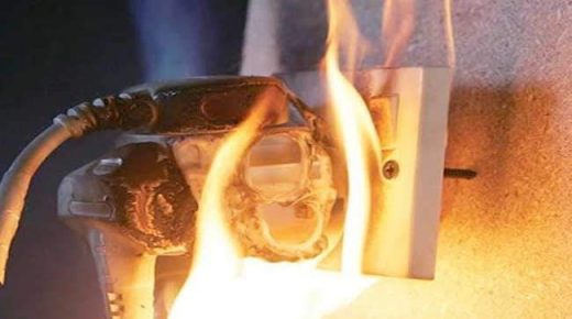 تماس كهربائي يتسبب في اندلاع حريق داخل محل تجاري مخصص لبيع الدجاج بمنطقة العلامة بالقنيطرة