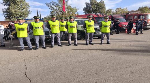 شكر وتقدير للقوات العمومية على مجهودها لإنجاح فعاليات المعرض الدولي للورود العطرية بقلعة مكونة