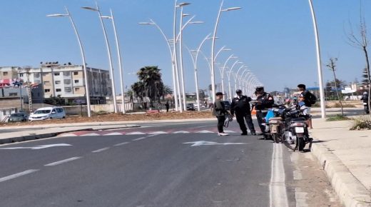 الجديدة: حملة أمنية واسعة تستهدف الدراجات النارية المخالفة للقانون