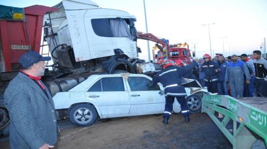 مقتل 5 أشخاص في حادث سير مروع بقلعة السراغنة