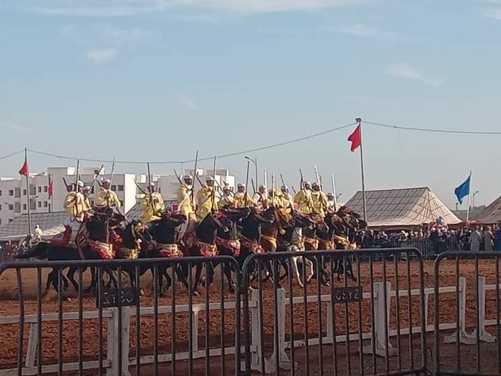 انطلاق مهرجان سيدي يحيى زعير للفروسية