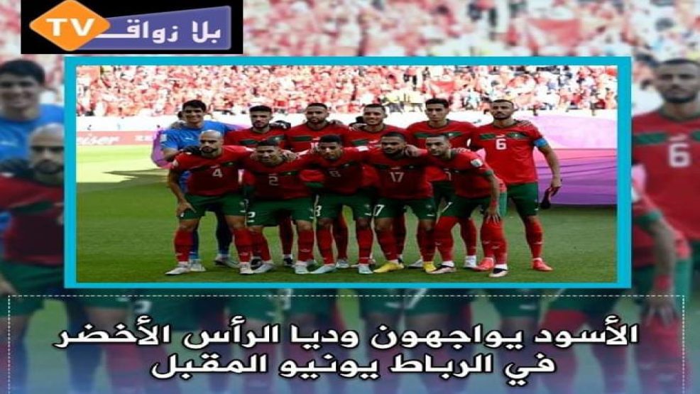 الأسود يواجهون وديا الرأس الأخضر في الرباط يونيو القادم