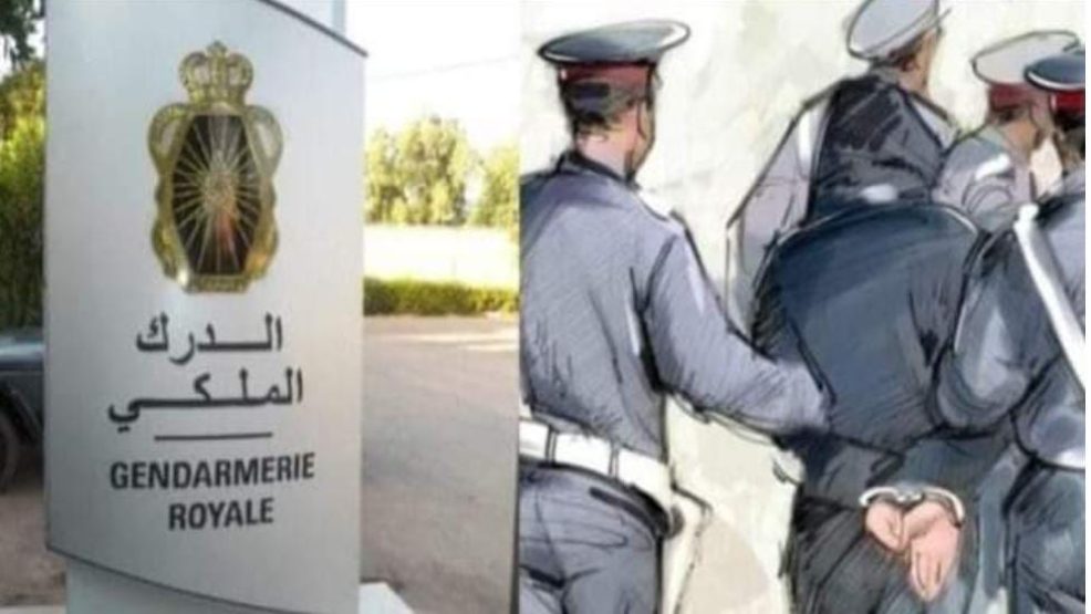 إبن أحمد /إقليم سطات مروج مخدرات  في قبضة رجال الدرك الملكي